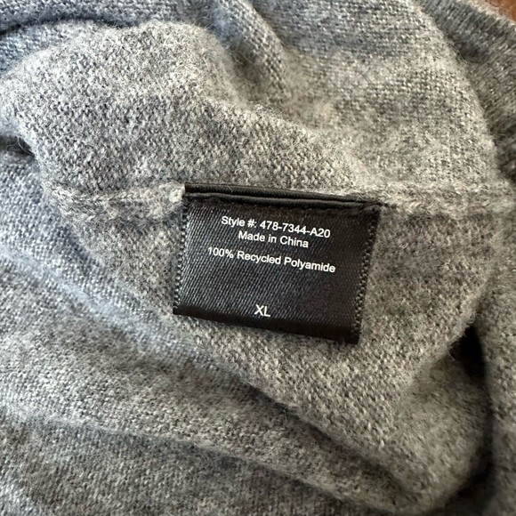 JENNI KAYNE Everyday Tee T-Shirt in Grey Recycled Polyamide - Picture 7 of 8